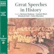 Cover von Great Speeches in History