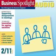 Cover von Business-Englisch lernen Audio - Verhalten bei Meetings