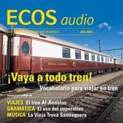 Cover von Spanisch lernen Audio - Mit der Eisenbahn unterwegs