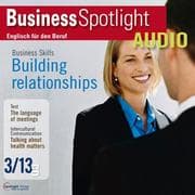Cover von Business-Englisch lernen Audio - Aufbau beruflicher Beziehungen