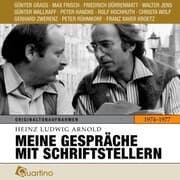 Cover von Meine Gespräche mit Schriftstellern 1974 - 1977