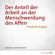 Cover von Der Anteil der Arbeit an der Menschwerdung des Affen