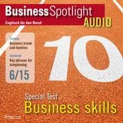Cover von Business-Englisch lernen Audio - Spezialtest: Business Skills