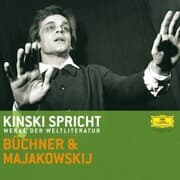 Cover von Kinski spricht Büchner und Majakowski
