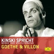 Cover von Kinski spricht Goethe und Villon