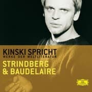 Cover von Kinski spricht Strindberg und Baudelaire