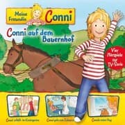 Cover von 02: Conni auf dem Bauernhof / Conni schläft im Kindergarten / Conni geht zum Zahnarzt / Connis erster Flug (Vier Hörspiele zur TV-Serie)