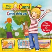Cover von 01: Conni zieht um / Conni bekommt eine Katze / Conni macht das Seepferdchen / Conni geht zelten (Vier Hörspiele zur TV-Serie)