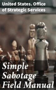 Cover von Simple Sabotage Field Manual
