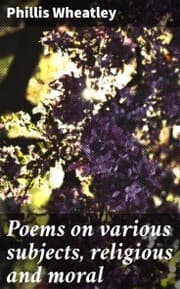 Cover von Poems on various subjects, religious and moral