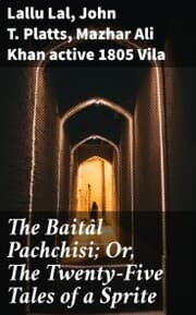 Cover von The Baitâl Pachchisi; Or, The Twenty-Five Tales of a Sprite