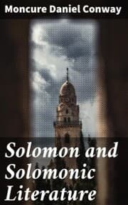 Cover von Solomon and Solomonic Literature
