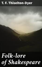Cover von Folk-lore of Shakespeare