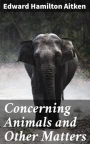 Cover von Concerning Animals and Other Matters