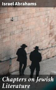 Cover von Chapters on Jewish Literature