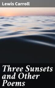 Cover von Three Sunsets and Other Poems