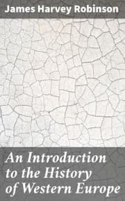 Cover von An Introduction to the History of Western Europe