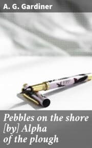 Cover von Pebbles on the shore [by] Alpha of the plough