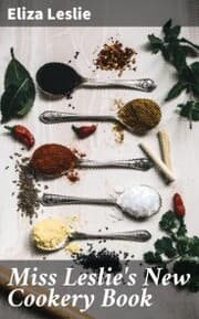 Cover von Miss Leslie's New Cookery Book