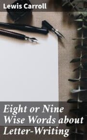 Cover von Eight or Nine Wise Words about Letter-Writing