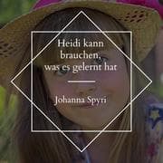 Cover von Heidi kann brauchen, was es gelernt hat
