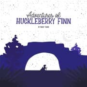 Cover von Adventures of Huckleberry Finn
