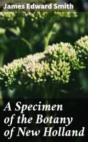 Cover von A Specimen of the Botany of New Holland