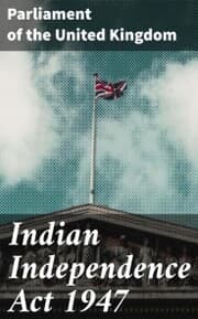 Cover von Indian Independence Act 1947