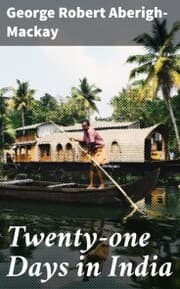 Cover von Twenty-one Days in India