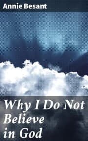 Cover von Why I Do Not Believe in God