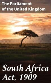 Cover von South Africa Act, 1909