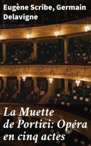 Cover von La Muette de Portici: Opéra en cinq actes