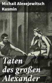 Cover von Taten des großen Alexander
