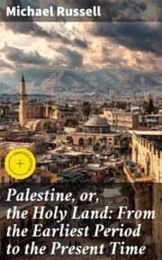 Cover von Palestine, or, the Holy Land: From the Earliest Period to the Present Time