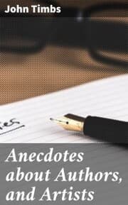 Cover von Anecdotes about Authors, and Artists