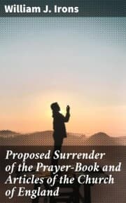 Cover von Proposed Surrender of the Prayer-Book and Articles of the Church of England