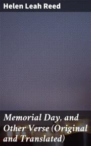 Cover von Memorial Day, and Other Verse (Original and Translated)