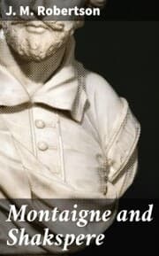 Cover von Montaigne and Shakspere