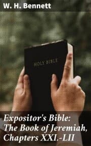 Cover von Expositor's Bible: The Book of Jeremiah, Chapters XXI.-LII