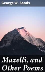 Cover von Mazelli, and Other Poems