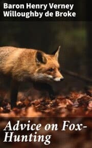 Cover von Advice on Fox-Hunting