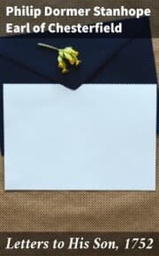 Cover von Letters to His Son, 1752