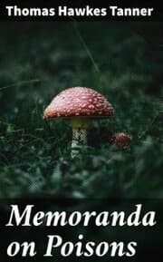 Cover von Memoranda on Poisons