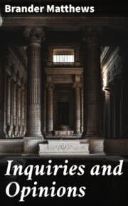 Cover von Inquiries and Opinions