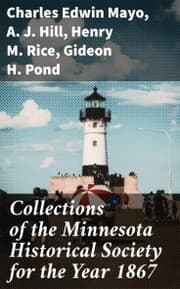 Cover von Collections of the Minnesota Historical Society for the Year 1867