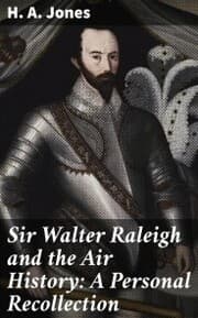 Cover von Sir Walter Raleigh and the Air History: A Personal Recollection