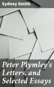 Cover von Peter Plymley's Letters, and Selected Essays