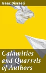 Cover von Calamities and Quarrels of Authors