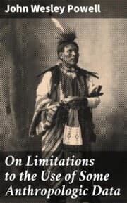Cover von On Limitations to the Use of Some Anthropologic Data