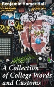 Cover von A Collection of College Words and Customs